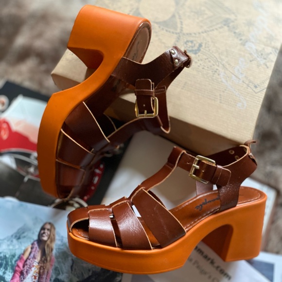Free People Pacific Platform Fishermen Heels - Picture 11 of 16